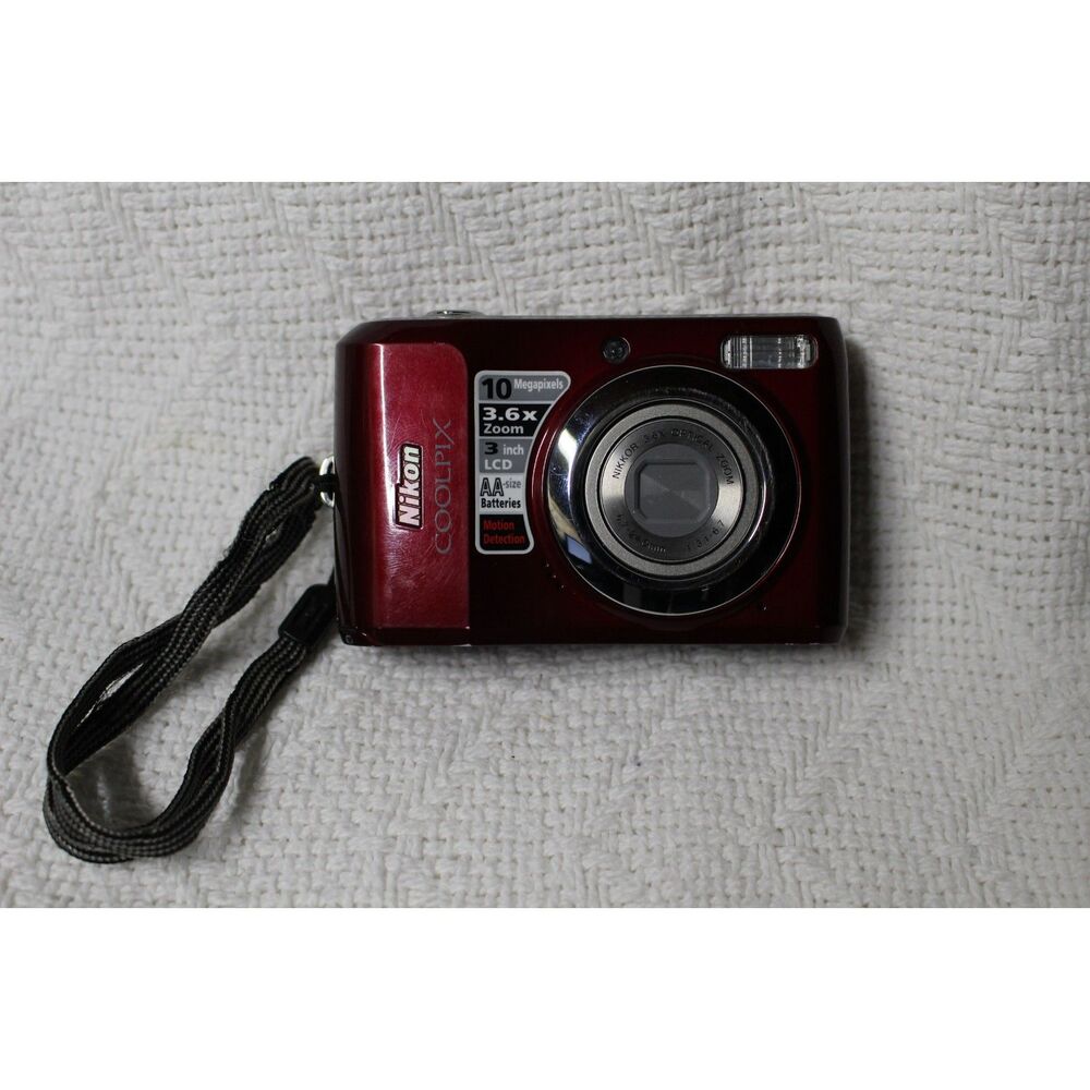Nikon Red Coolpix L20 (Parts Only)